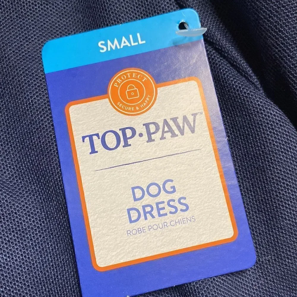 Preppy Navy Dog Dress